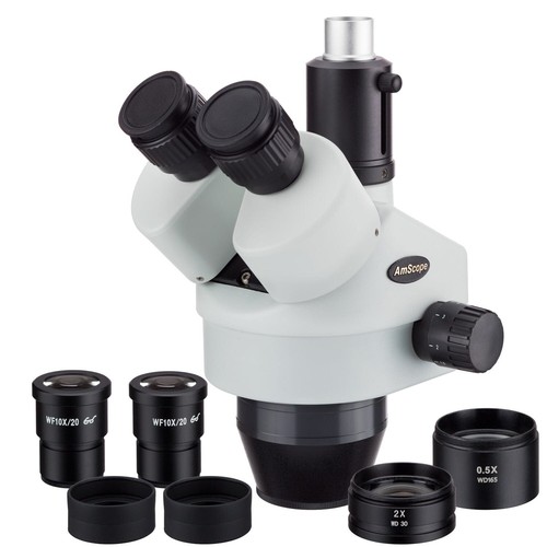 Amscope 90x trinocular - 3.5x-90x,